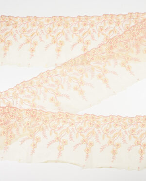 Haft Jednostronny – Borta na Elastycznym Tiulu Wzór 95 a - 15 cm