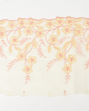 Haft Jednostronny – Borta na Elastycznym Tiulu Wzór 95 a - 15 cm