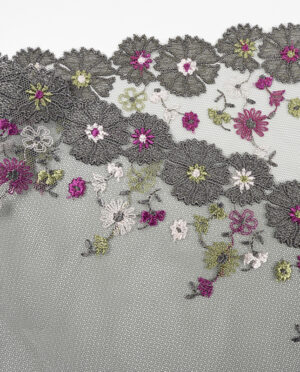 Koronka Stabilna - Haft Jednostronny Wzór 67 - 19 cm