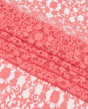 Koronka Sukienkowa Wzór 13 Jasny Koralowy