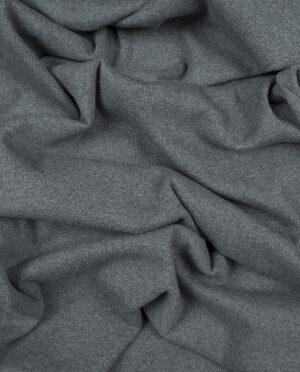 Ściągacz Bawełniany w Prążek Ciemny Popiel Melanż