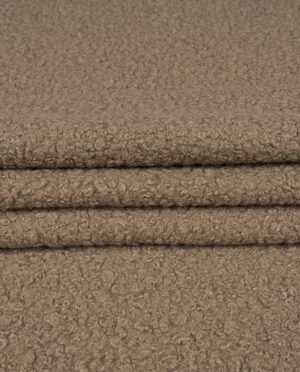 Wełna Parzona Bucle Ciemny Camel