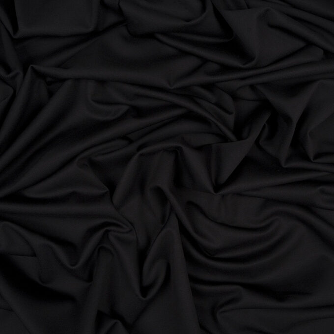 Gruby Jersey Twill Czarny