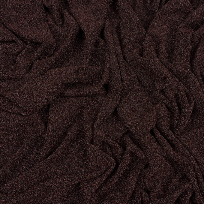 Jersey Metaliczny Lurex Bordowy