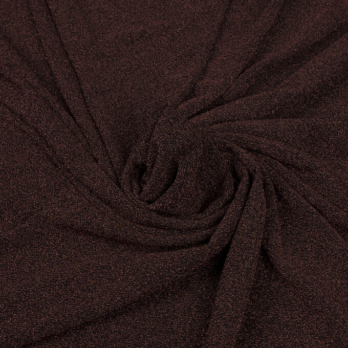 Jersey Metaliczny Lurex Bordowy