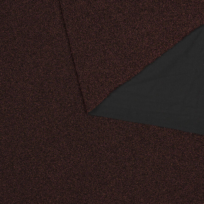 Jersey Metaliczny Lurex Bordowy