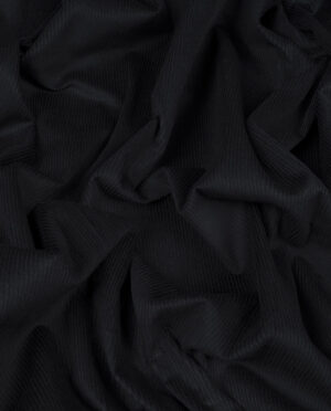 Sztruks Bawełniany Czarny