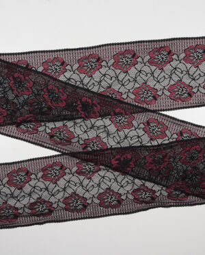 Koronka Stabilna - Haft Jednostronny Wzór 84 - 18 cm