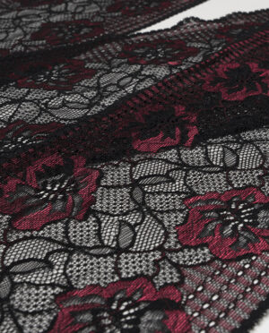 Koronka Stabilna - Haft Jednostronny Wzór 84 - 18 cm