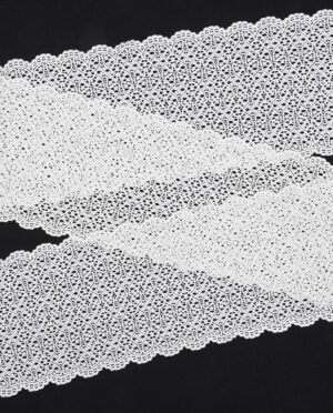 Koronka Stabilna - Haft Jednostronny Wzór 80 - 17 cm