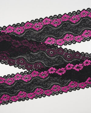 Koronka Stabilna - Haft Jednostronny Wzór 73 - 14 cm