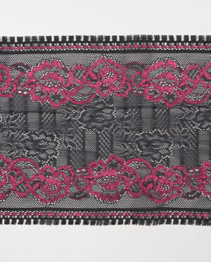 Koronka Stabilna - Haft Jednostronny Wzór 76 - 18 cm