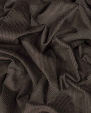 Sztruks Bawełniany Ciemny Brąz