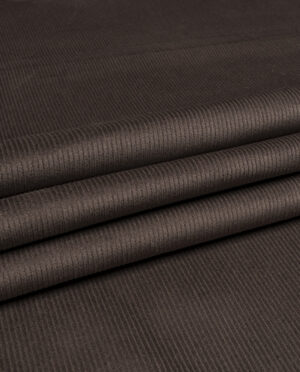 Sztruks Bawełniany Ciemny Brąz