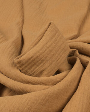 Muślin Double Gaze Jasny Camel