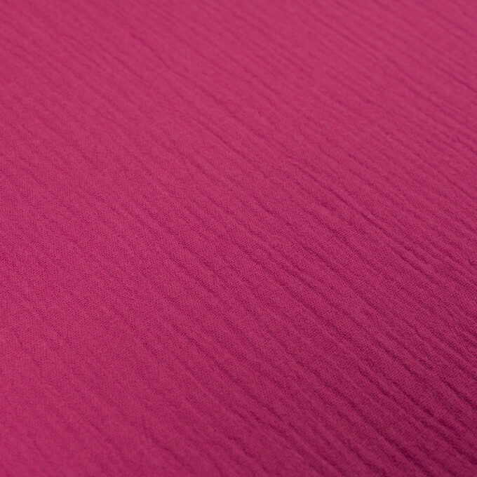 Muślin Double Gaze Magenta
