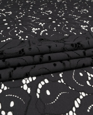 Gipiura Bawełniana Wzór 36 Czarny