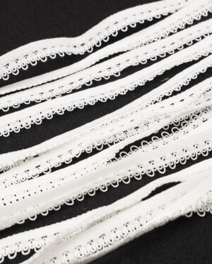 Gumokoronka Ecru - 9 mm