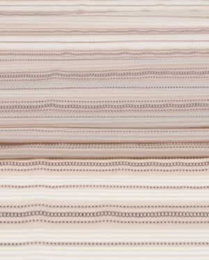 Podszewka Dzianinowa z lycrą Beżowy Wzór 2 Prążek