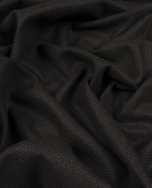 Wełna Płaszczowa Wzór 15 Czarny