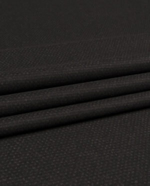 Wełna Płaszczowa Wzór 15 Czarny