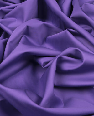 Cienka Bawełna Satynowana Koszulowa Fioletowy
