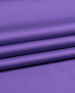 Cienka Bawełna Satynowana Koszulowa Fioletowy