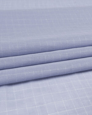 Cienki Batyst Niebieski Kratka