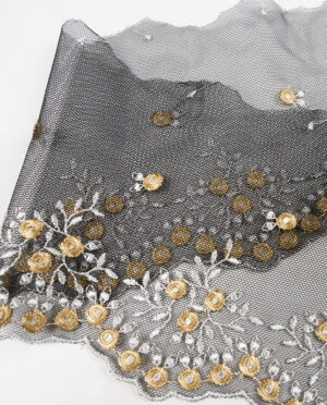 Koronka Stabilna – Haft Jednostronny Wzór 135 – 12 cm