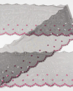 Koronka Stabilna – Haft Jednostronny Wzór 136 – 19 cm