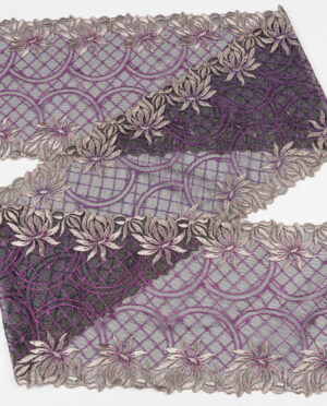 Haft Jednostronny – Borta na Elastycznym Tiulu Wzór 157 – 16 cm