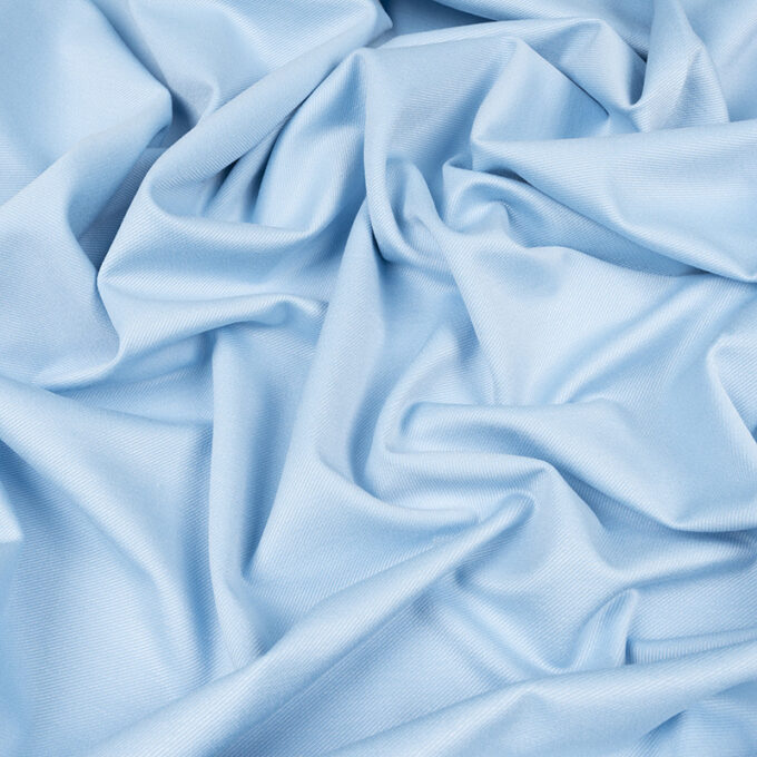 Gruby Jersey Twill Błękitny