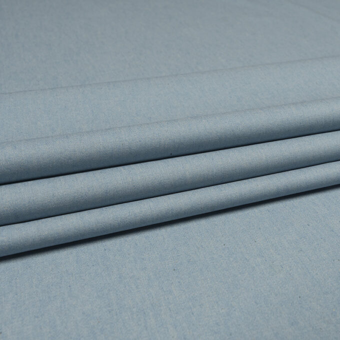 Sukienkowy Cienki Jeans Denim Błękitny