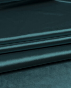 Satyna Cienka Ciemny Morski