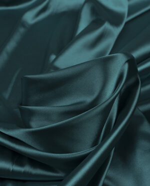 Satyna Cienka Ciemny Morski