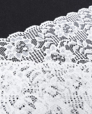 Koronka Stabilna Biały Wzór 170 - 17,5 cm