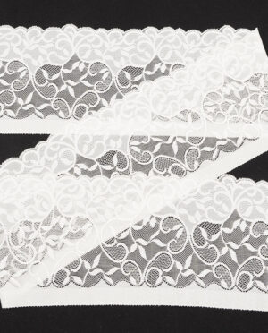 Koronka Elastyczna Wzór 175 Ecru – 17 cm