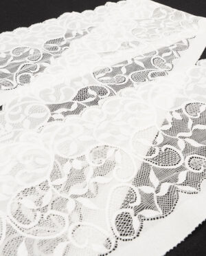 Koronka Elastyczna Wzór 175 Ecru – 17 cm