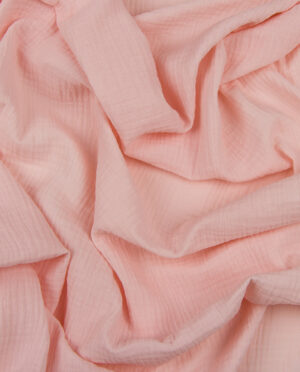 Muślin Double Gaze Morelowy