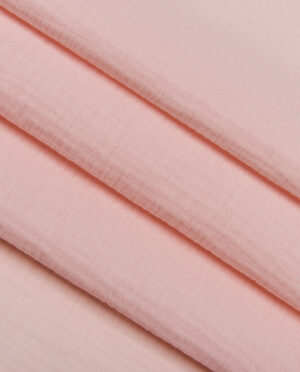 Muślin Double Gaze Morelowy