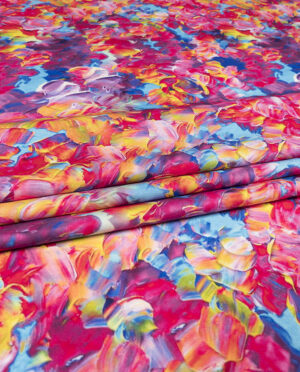 Feda Tkanina Wiskozowa Sukienkowa Diagonal Wzór 20