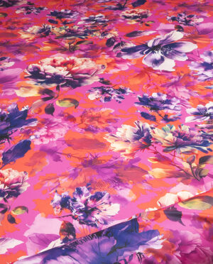 Feda Tkanina Wiskozowa Sukienkowa Diagonal Wzór 21 b