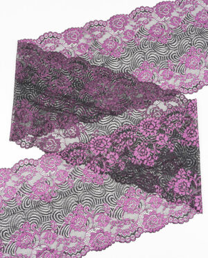 Haft Jednostronny – Borta na Elastycznym Tiulu Wzór 180 – 19 cm