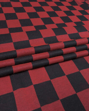 Punto Wzór 1 c Szachownica Czerwony