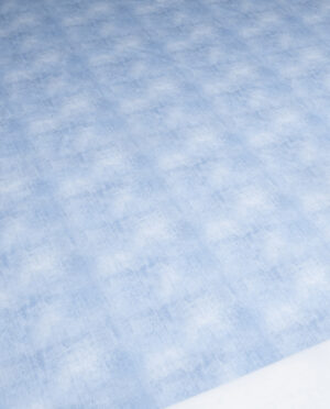 Single Jersey Jeans Print Błękitny