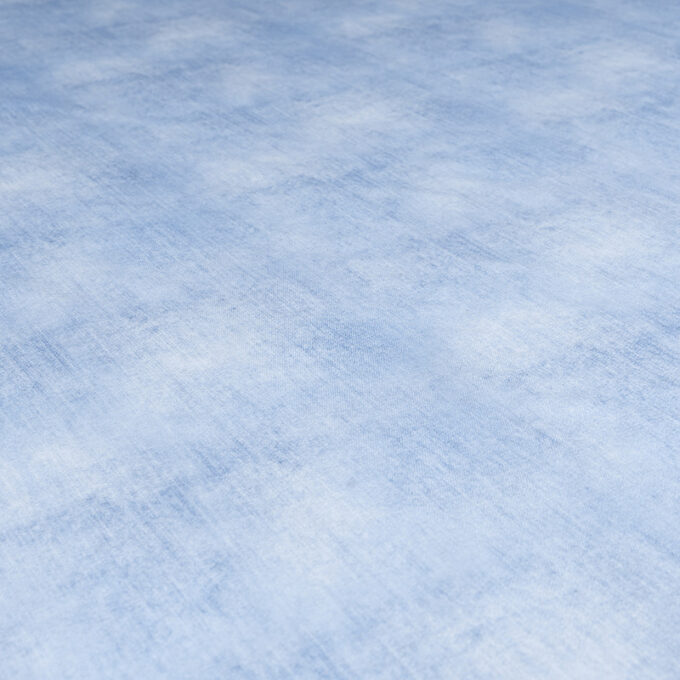 Single Jersey Jeans Print Błękitny