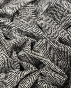 Jersey Tweed Jodełka Wzór 1