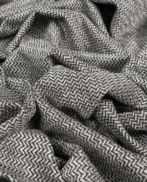 Jersey Tweed Jodełka Wzór 2