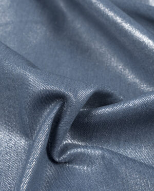 Jeans Denim Srebrny Połysk