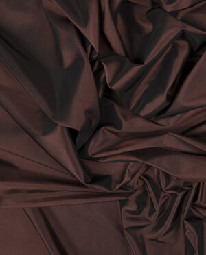 Tafta Ciemny Miedziany Opalizujący